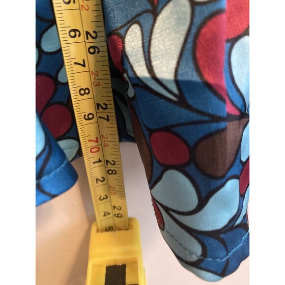 Bisou Bisou Women’s Fall Sweater Multicolor V-Neck Collared Layered Size Large - Picture 15 of 16